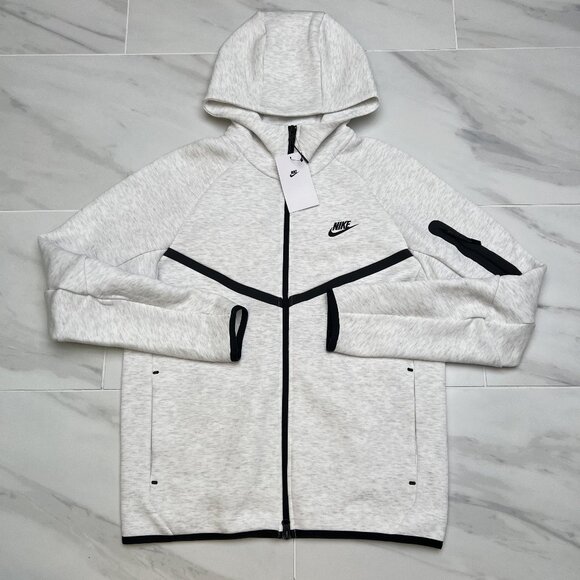 Nike Tech Fleece Windrunner 'Birch Heather' Hoodie HV0949-051 Multi-Size